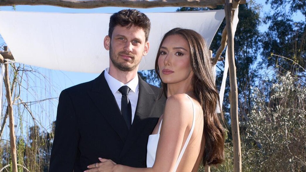 בעל ואישה: שירה גוטמן-קורן ובן זוגה רום פייניקה נשואים